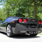 Corsa 05-08 Chevrolet Corvette (C6) 6.0L/6.2L Polished Xtreme Axle-Back Exhaust w/4.5in Tips