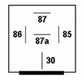 Hella Relay 12V 20/40A Spdt Res Bkt