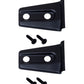 Kentrol 07-18 Jeep Wrangler JK Hood Hinge Overlays Pair- Textured Black