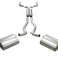 Corsa 10-14 Chevrolet Camaro Coupe SS 6.2L V8 Auto Polished Sport Cat-Back + XO Exhaust