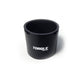 Torque Solution Straight Silicone Coupler: 2in Black Universal