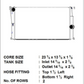 CSF BMW 2 Seires (F22/F23) / BMW 3 Series (F30/F31/F34) / BMW 4 Series (F32/F33/F36) M/T Radiator