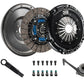 DKM Clutch 2.0 VW/Audi A3 FSI 6 Bolt Sprung Organic MB Clutch w/Steel Flywheel (440 ft/lbs Torque)