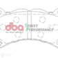 DBA 16+ Camaro SS/ZL1 6-Piston Caliper Front Street Performance Brake Pad Kit