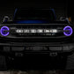 Oracle 2021 Ford Bronco DRL Upgrade w/ Halo Kit - ColorSHIFT w/ BC1 Controller