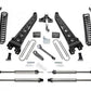 Fabtech 08-16 Ford F250 4WD w/Factory Overload 8in Rad Arm Sys w/Coils & Dlss Shks