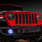Oracle Jeep Wrangler JL/Gladiator JT LED Surface Mount Fog Light Halo Kit - White