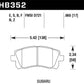 Hawk 02-03 WRX / 98-01 Impreza / 97-02 Legacy 2.5L / 98-02 Forester 2.5L D721 Performance Ceramic St