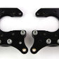 Wilwood Brackets (2) - Pro Street - Mopar/Dana - Green Snap Ring 2.36in Offset