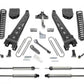 Fabtech 08-10 Ford F350 4WD 10in Rad Arm Sys w/Coils & Dlss Shks