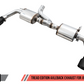 AWE Tuning 20-21 Jeep Gladiator JT 3.6L Tread Edition Cat-Back Single Side Exhaust - Diamond Blk Ti