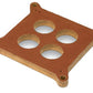 Moroso 4150/4160 Carburetor Spacer - 4 Hole Plenum - 1/2in - Phenolic