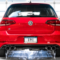 AWE Tuning Mk7 Golf R SwitchPath Exhaust w/Chrome Silver Tips 102mm