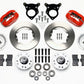 Wilwood Forged Dynalite Front Kit 11.00in Red 87-93 Mustang 5 Lug