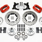 Wilwood Forged Dynalite Front Kit 11.00in Drilled Red 62-72 CDP A Body - 9in Drum