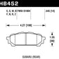 Hawk 03-05 WRX D1004 Performance Ceramic Street Rear Brake Pads