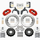 Wilwood Narrow Superlite 6R Front Hub Kit 14.00in Red 59-64 Chevy Impala / 63-64 Corvette
