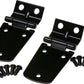 Kentrol 97-06 Jeep Wrangler TJ Hood Hinge Pair - Powdercoat Black