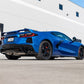 Corsa 2020 Corvette C8 3in Valved Cat-Back 4.5in Pol Quad Tips - Fits Factory Perf Exhaust w/ AFM
