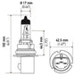 Hella 9007 HB5 12V 65/55W Halogen Bulb PX29t