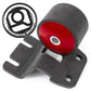 Innovative 90-93 Acura Integra (DA9/DB1) Replacement Black Steel 60A Bushing Rear Engine Mount
