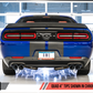 AWE Tuning 2017+ Challenger 5.7L Touring Edition Exhaust - Non-Resonated - Chrome Silver Quad Tips