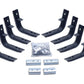 Go Rhino 15-20 Chevrolet Colorado Brackets for OE Xtreme Cab Length SideSteps