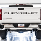 AWE Tuning 4th Gen GM 1500 6.2L 0FG Catback Split Rear Exit (w/ Bumper Cutouts) - Quad Chrome Tips
