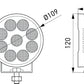 Hella ValueFit LED Work Light TR3000 LED MV CR LT