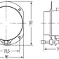 Hella 08-11 Mercedes Benz C350 Sport AMG Left Fog Lamp Assembly