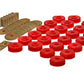 Energy Suspension Chevy 59-64 Belair/Biscayne/Caprice/Impala /59-63 El Camino Red Body Mount Set