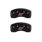 MGP 4 Caliper Covers Engraved Front & Rear ST Red finish silver ch