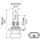 Hella Bulb 9005Xs/Hb3A 12V 65W P20D T4