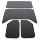 DEI 11-18 Jeep Wrangler JK 4-Door Boom Mat Headliner - 4 Piece - Black