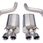 Corsa 06-13 Chevrolet Corvette C6 Z06 7.0L V8 Polished Sport Axle-Back Exhaust