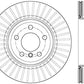 StopTech 12-16 BMW 335i Slotted & Drilled Rear Right Rotor