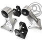 Innovative 00-09 Honda S2000 F-Series Silver Aluminum Mounts 85A Bushings