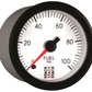 Autometer Stack 52mm 0-100 PSI 1/8in NPTF Male Pro Stepper Motor Fuel Pressure Gauge - White