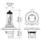 Hella Bulb 9003/Hb2 12V 60/55W P43T T46