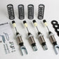 Progress Tech 94-01 Acura Integra/96-00 Civic/Si Coil-Over 2 System (FR 350lb/RR 350lb) Fac. Top Hat