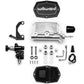 Wilwood Compact Tandem M/C - 15/16in Bore w/RH Bracket and Valve (Pushrod) - Ball Burnished