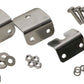 Kentrol 72-86 Jeep CJ Strut Rod Mounting Brackets 4 Pieces Fiberglass - Polished Silver