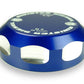 Sinister Diesel 17-19 Ford Powerstroke Coolant Reservoir Degas Bottle Cap - Blue