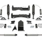 Fabtech 14-18 GM C/K1500 P/U w/oE Alm Or Stmp Stl UCA 4in Perf Sys w/Dl 2.5 & 2.25