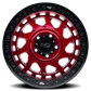 Dirty Life 9313 Enigma Race 17x9 / 6x139.7 BP / -12mm Offset / 106mm Hub Crimson Candy Red Wheel