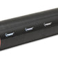 Vibrant 4 Ply Reinforced Silicone Straight Hose Coupling - 2.5in I.D. x 12in long (BLACK)