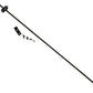 Kentrol 97-06 Jeep Wrangler TJ Hood Prop Rod - Powdercoat Black