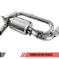 AWE Tuning BMW F22 M235i / M240i Touring Edition Axle-Back Exhaust - Chrome Silver Tips (90mm)