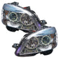 Oracle 08-11 Mercedes Benz C-Class Pre-Assembled Headlights Chrome - ColorSHIFT w/ Simple Controller