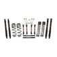 Skyjacker Jeep TJ/LJ 4in Dual Rate Long Travel Front/Rear Kit w/ Black Max Shocks